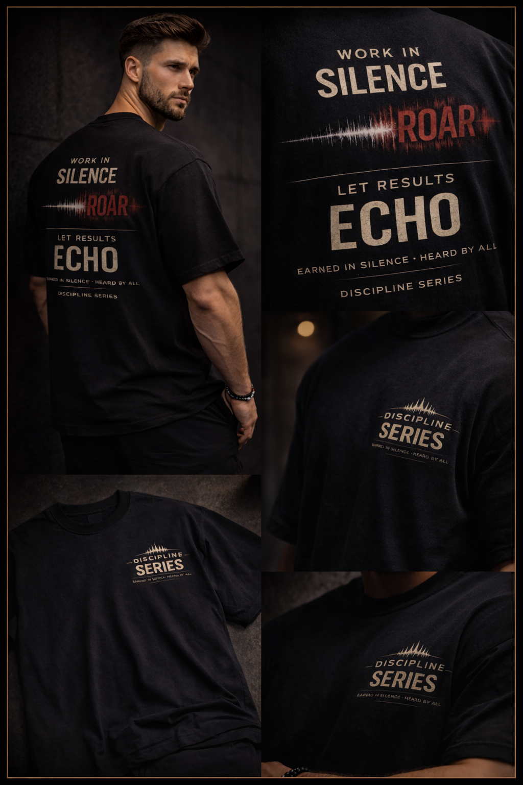 WORK IN SILENCE LET RESULT ECHO