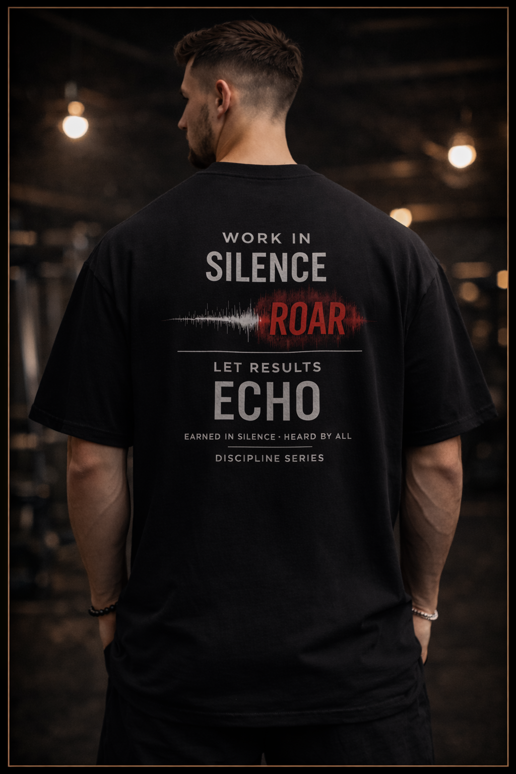 WORK IN SILENCE LET RESULT ECHO
